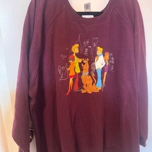 torrid Maroon Scooby-Doo Graphic Sweatshirt